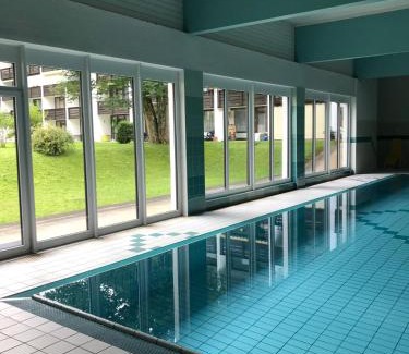 Sankt Martin bei Lofer Apartamento | Grubhof Scholsspark, Studio Lofer mit Garten und Schwimmbad