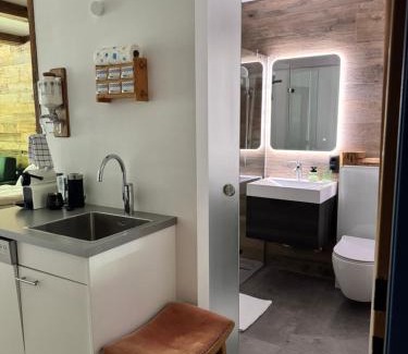 Sankt Martin bei Lofer Apartamento | Grubhof Schlosspark, Chalet-Stil mit Pool und Bergblick