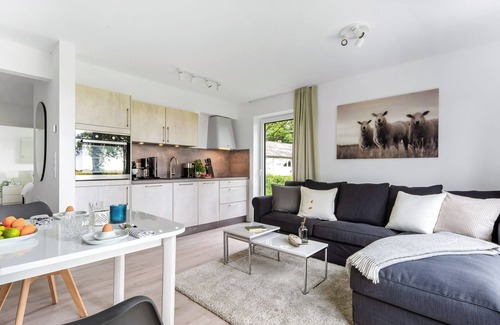 Emmelsbull Apartamento | Grünwald - for 4 persons, 30 min from Sylt, idyllic and absolutely quiet