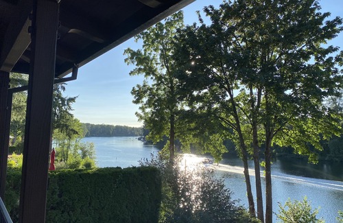 Canby Casa | Belleza frente al río, Águilas calvas, Naturaleza, Senderismo, ciclismo, esquí acuático, piscina de sal