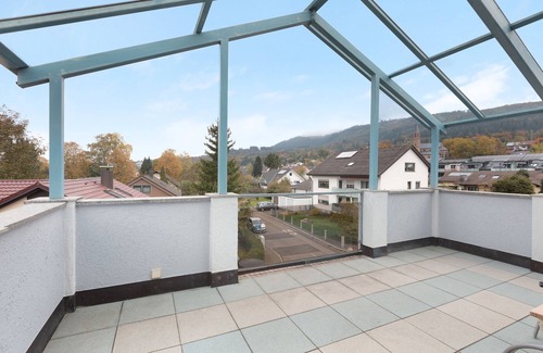 Obersackingen Apartamento | Guest Room Koch with Panoramic View, Private Terrace and Wi-Fi