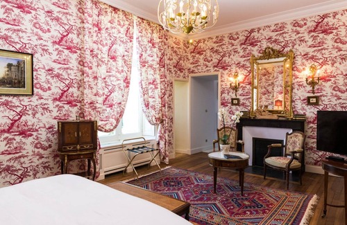 Azay-sur-Cher Cama Y Desayuno | Habitación de huéspedes 'Rose' con Wi-Fi