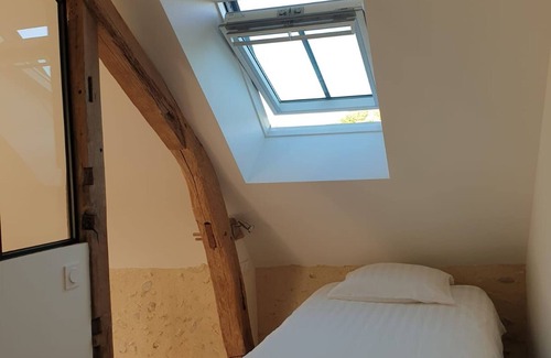 Bazouges-sur-le-Loir Cama Y Desayuno | Casa de huéspedes cerca de La Flèche, adaptada PMR, se admiten mascotas, desayuno incluido