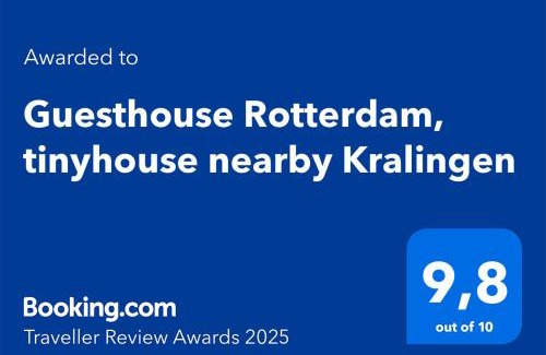 Prins Alexander Casa | Guesthouse Rotterdam, tinyhouse nearby Kralingen