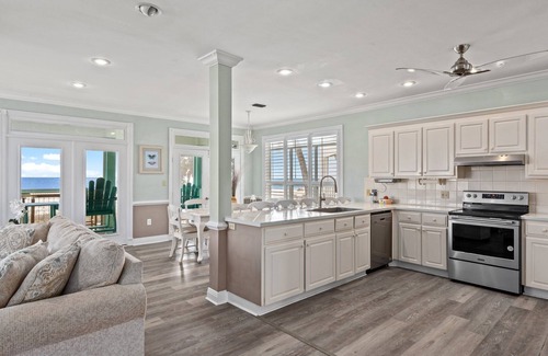 Port St. Joe Villa | Two Palms Villa- Cancelación-9/1 a 9/7 / 2019- Frente al golfo - Tina caliente en cubierta - Cabo