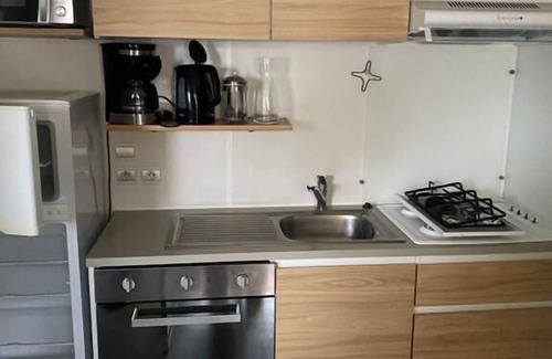 Houlgate Casa | H155 - Mobilhome Cosy 2 bedrooms 4 persons near swimming pool Camping 5* France