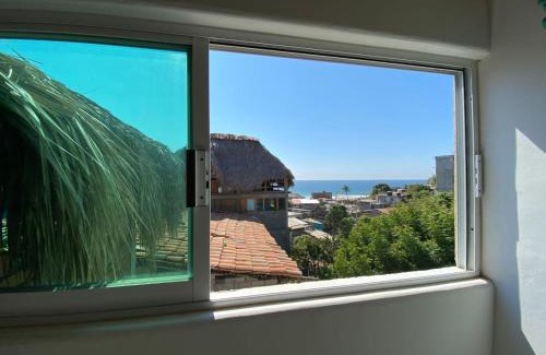 San Pedro Pochutla Casa | Habitacion vista al mar, Villa fiorito Zipolite.