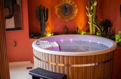Blendecques Casa | HACIENDA MEXICAN SPA GITE FOR 6 PEOPLE
