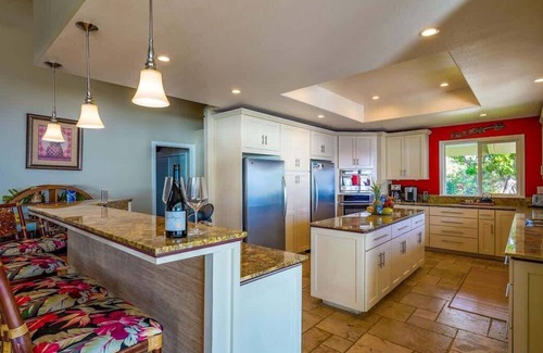 Kohala Estates Casa | Hale Laule'a Privacidad, piscina, vistas panorámicas al mar