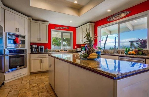 Kohala Estates Casa | Hale Laule'a Privacidad, piscina, vistas panorámicas al mar