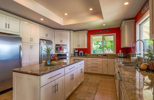 Kohala Estates Casa | Hale Laule'a Privacidad, piscina, vistas panorámicas al mar