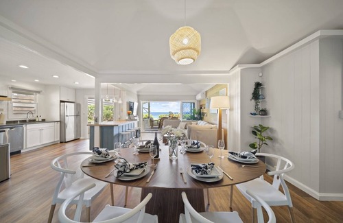 Pupukea Casa | Hale Nalu (Lower Level) by Gather: Oceanfront w/ Lanai, Grill & Views