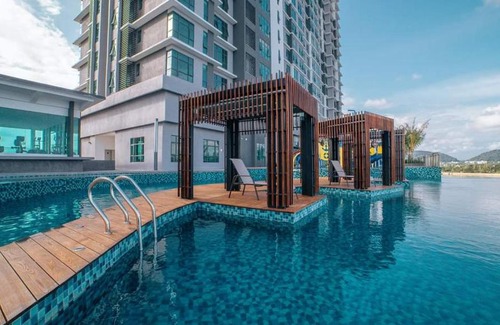 Kuantan Apartamento | Hann city view family