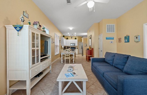 Santa Rosa Beach Cabaña | Feliz sirena-1 Historia Cottage en 30A-Fabuloso Paseo Reviews-corto a la playa
