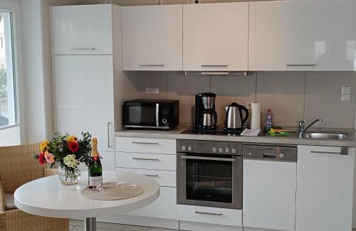 Seebad Heringsdorf Apartamento | Haus Nemo - Appartement 5, Gemütliches Appartement mit Strandkorb, strandnah 50 m