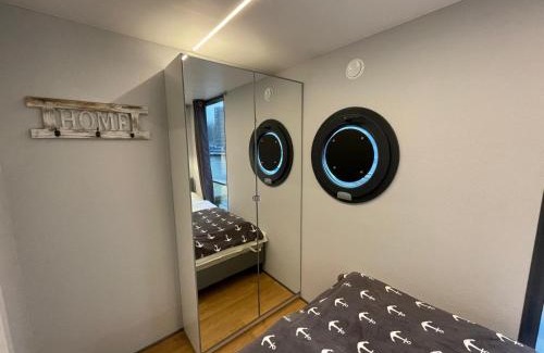 Flensburg Casa | Hausboot Fjord MobyDick in Flensburg mit Dachterrasse