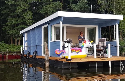 Mirow Alquiler De Eote | Hausboot Mirabella am Müritz Nationalpark Festanliegend
