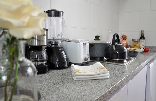 La Candelaria Apartamento | Heart of Bogotá: Design Flat w/ View on the Plaza de Quevedo. Historic Retreat