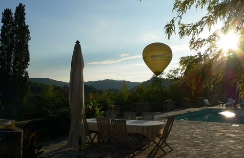 La Roque-Gageac Casa | Coeur du Périgord noir house 8/10 personas, vista impresionante, piscina privada