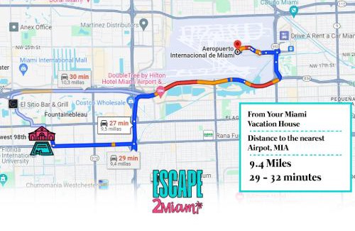 Fontainebleau Casa | Heated pool - 5min Coral Gables - Family Vacation
