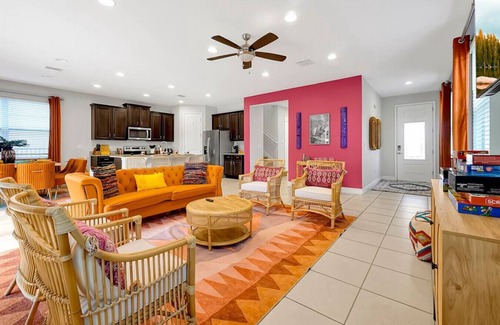 West Kissimmee Casa | Heated Pool/Hot Tub Game Room Outdoor Theater