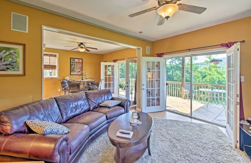 Lynn Apartamento | Hendersonville Apt. w / Sugarloaf Mountain Views!