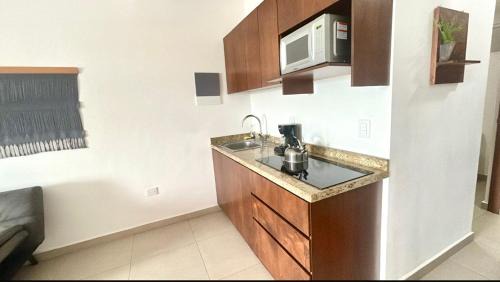 Ejidal Apartamento | Hermoso estudio minimalista a 10 minutos del mar
