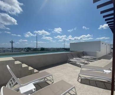 Ejidal Apartamento | Hermoso estudio minimalista a 10 minutos del mar