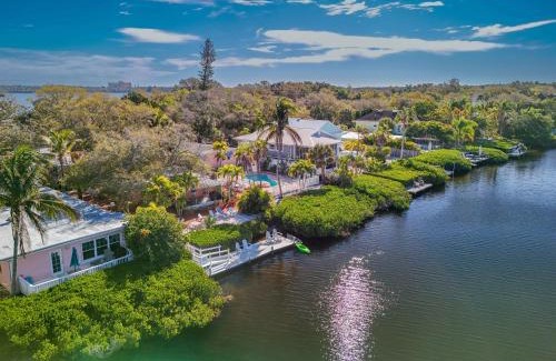 Siesta Key Casa | Heron Lagoon, dock, pool, the Dolphin at Siesta Key Bungalows