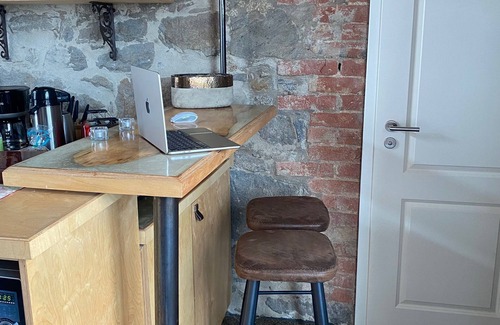 Buhlau Condominio | HexenburgbeiDresden Stylishes Designerappartement mit Schlafsofa, Terrasse - Nähe Sächsische Schweiz