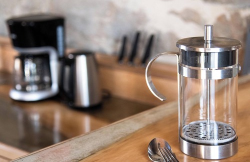 Buhlau Condominio | HexenburgbeiDresden Stylishes Designerappartement mit Schlafsofa, Terrasse - Nähe Sächsische Schweiz