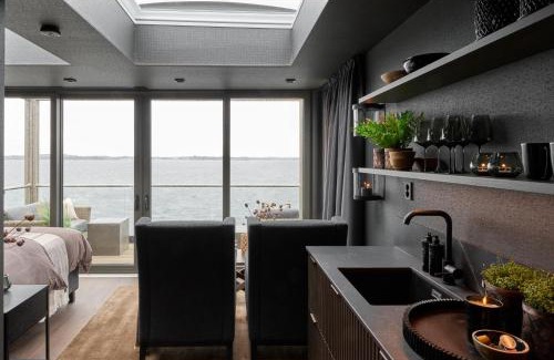 Herdla Apartamento | Hideaway 1 luxurious cabin 15 m above the sea