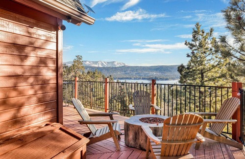 Fawnskin Cabina | High-top Lakeview Chateau #2520