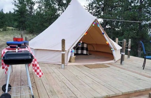 Florissant Alquiler De RV | Hill Top Crystal Peak Overlook Tent Stay