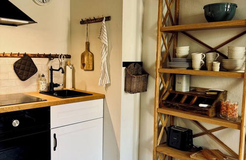 Neustadt in Holstein Apartamento | Hilly vacation apartment in a small fisherman's house right on the harbor