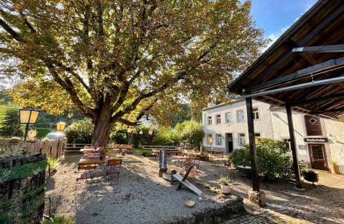 Korperich Casa | Hinkelshof - 3 Gästezimmer - naturnah, ökologisch, urig, Selbstversorgerküche