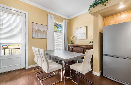 Old East Hill Casa | Hip & vibrant townhome near downtown with private patio, grill, AC, and WiFi