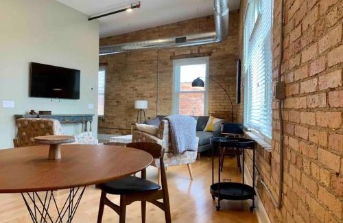 Benton Harbor Apartamento | Historic Arts District Gastro Loft