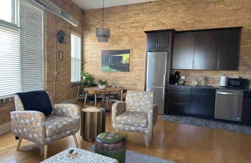 Benton Harbor Apartamento | Historic Arts District Gastro Loft