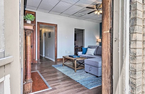 Celina Apartamento | Historic Loft Apartment in Downtown Celina!