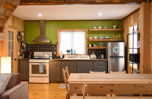 Westfield Cabaña | Historic Schoolhouse Minutes From Jay Peak