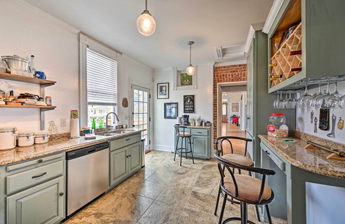 Danville Casa | Historic 'Watson' Brick House w/ Private Deck!