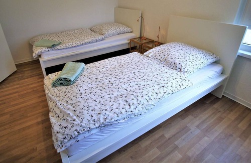 Hassels Apartamento | HÖ01 large apartment with dryer and washing machine