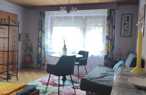 Hessisch Lichtenau Apartamento | Holiday Apartment 'Energie und Balance' with Private Terrace, Balcony and Wi-Fi