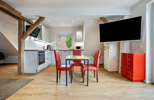 Bad Bodenteich Apartamento | Apartamento vacacional "Seeblick" con vistas al lago y Wi-Fi