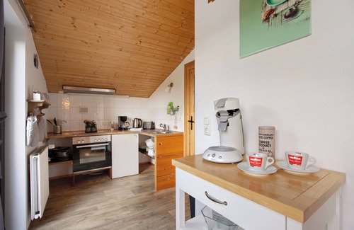 Norddeich Apartamento | Apartamento vacacional '1-Raum Ferienwohnung Koje 1' con jardín comunitario y Wi-Fi