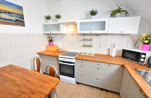 Darlowo Apartamento | Apartamento de vacaciones, 3 dormitorios, jardín