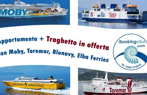 Lido di Capoliveri Apartamento | Apartamento de vacaciones Capoliveri para 1 - 4 personas con 2 dormitorios - Apartamento