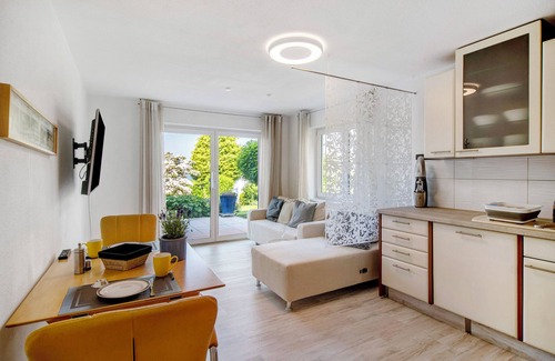 Bechlingen Apartamento | Apartamento vacacional "Easy Living" con vistas al lago, terraza privada y Wi-Fi