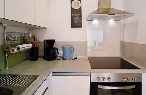 Neßmersiel Apartamento | Apartamento vacacional 'Ferienhaus Deichblick Nessmersiel' con terraza privada, jardín privado y Wi-Fi